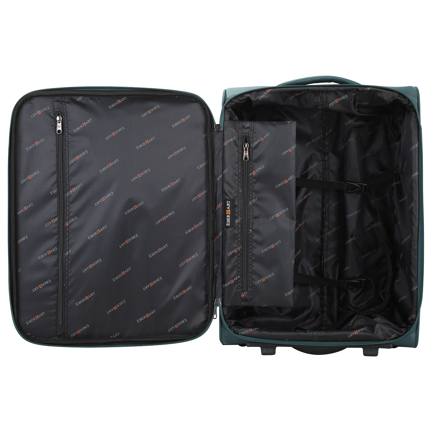 Чемодан маленький S тканевый Eberhart Laguna