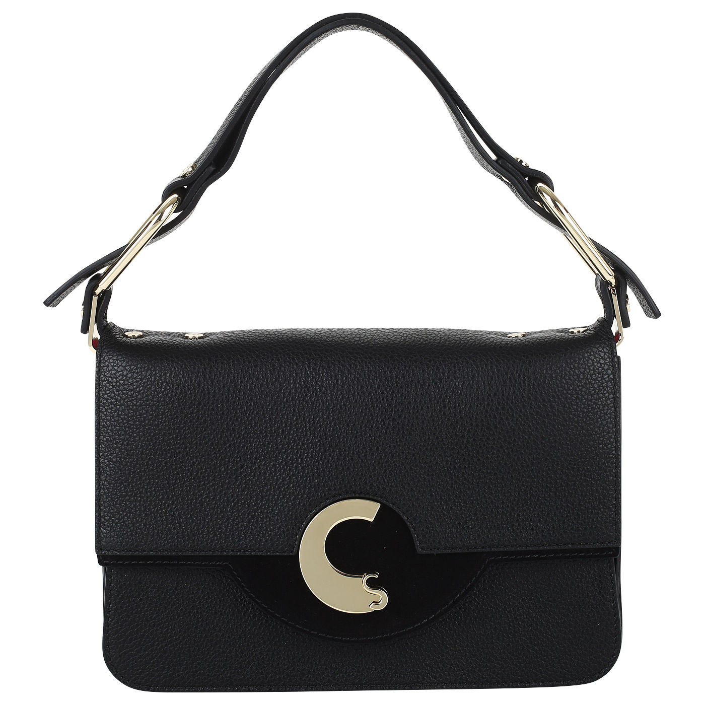 Carlo Salvatelli Сумка с замшей