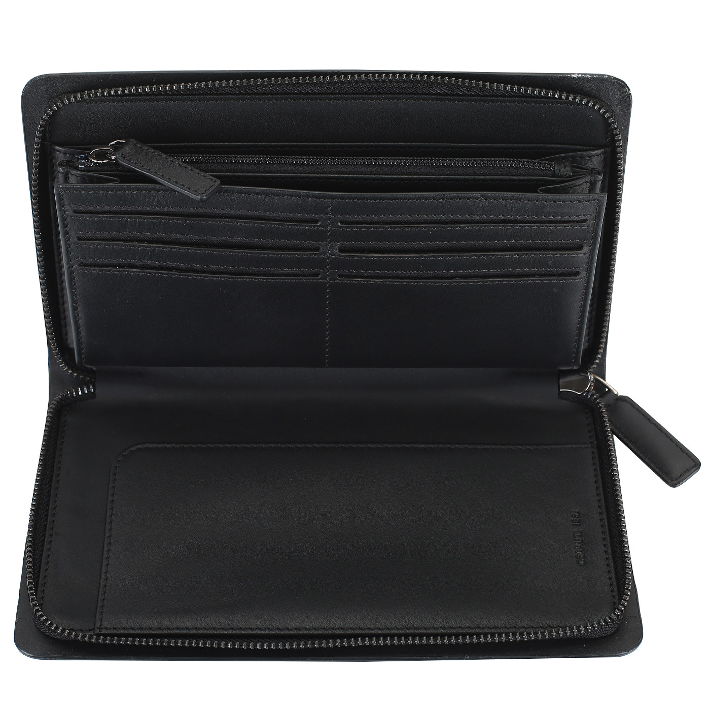 Барсетка из черной кожи Cerruti 1881 Cerrutis