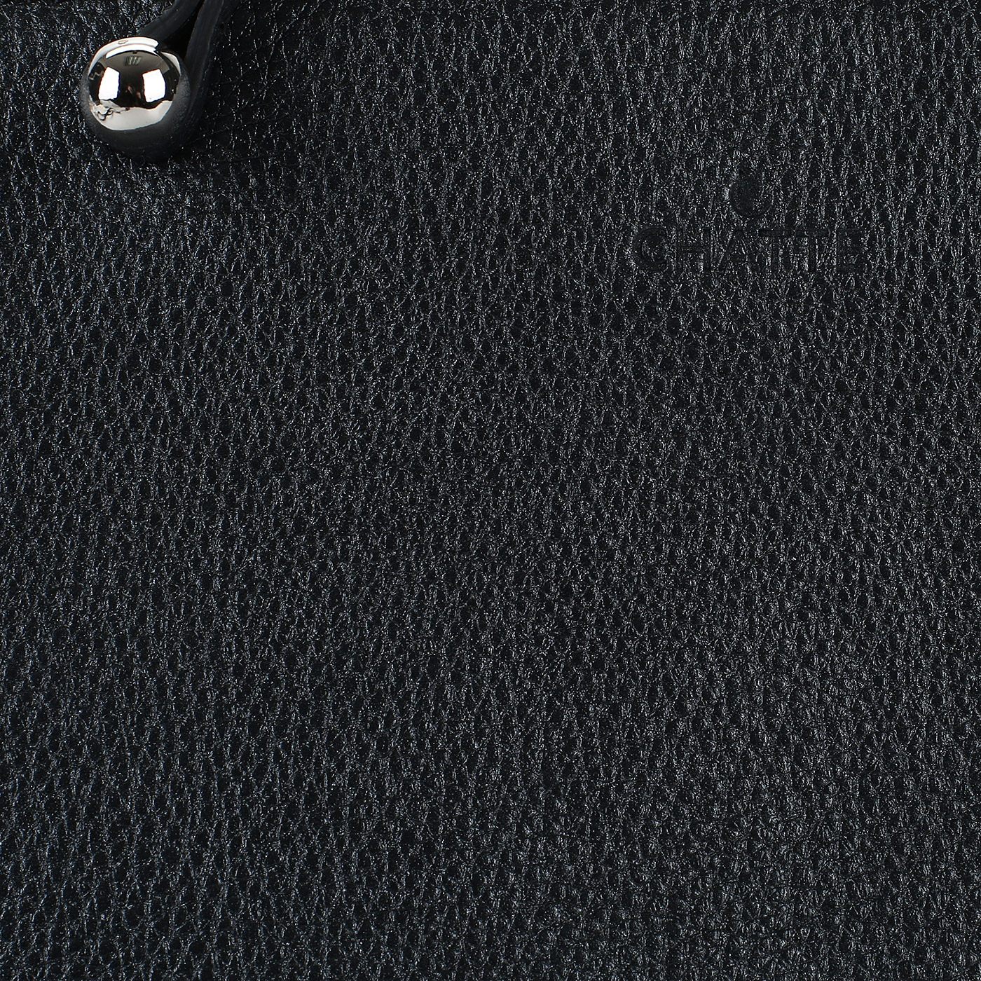 Черная женская сумка из натуральной кожи Chatte Marseille