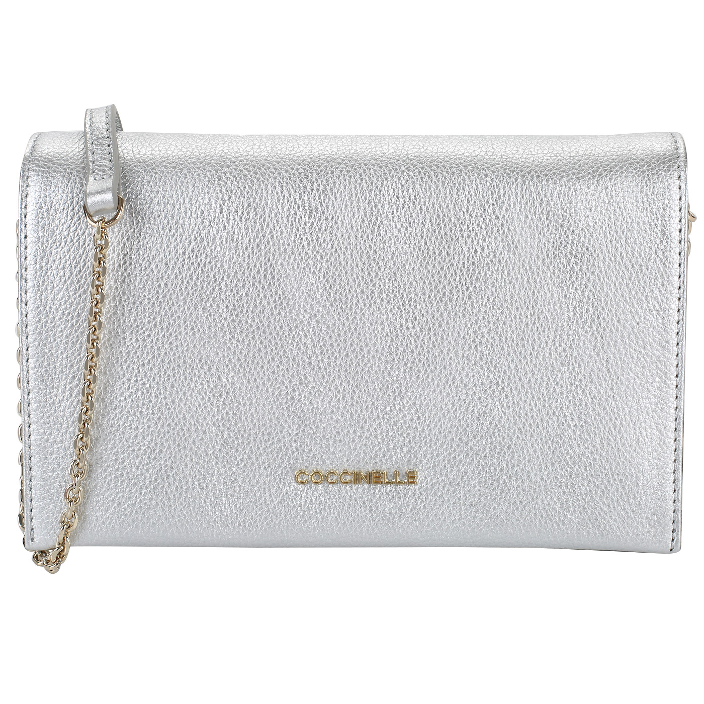 Coccinelle Кожаная сумочка через плечо с цепочкой