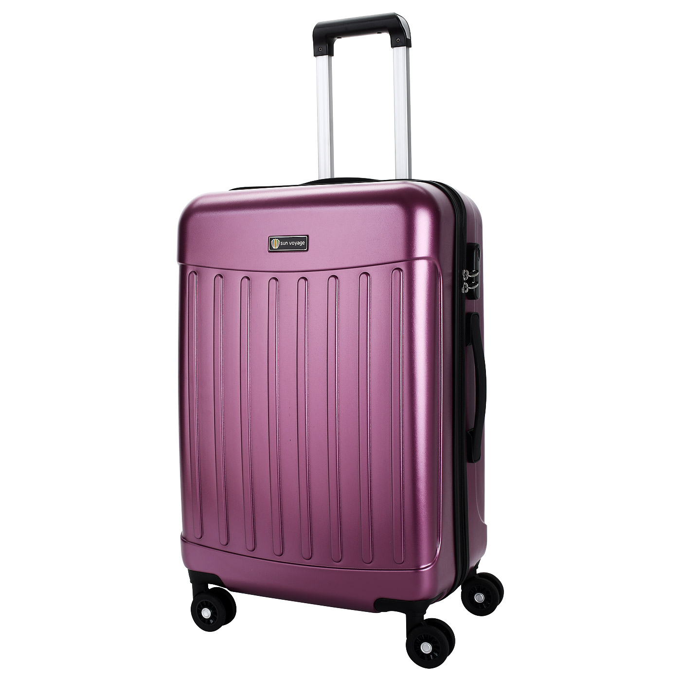 Sun Voyage Чемодан средний M из ABS-пластика с кодовым замком