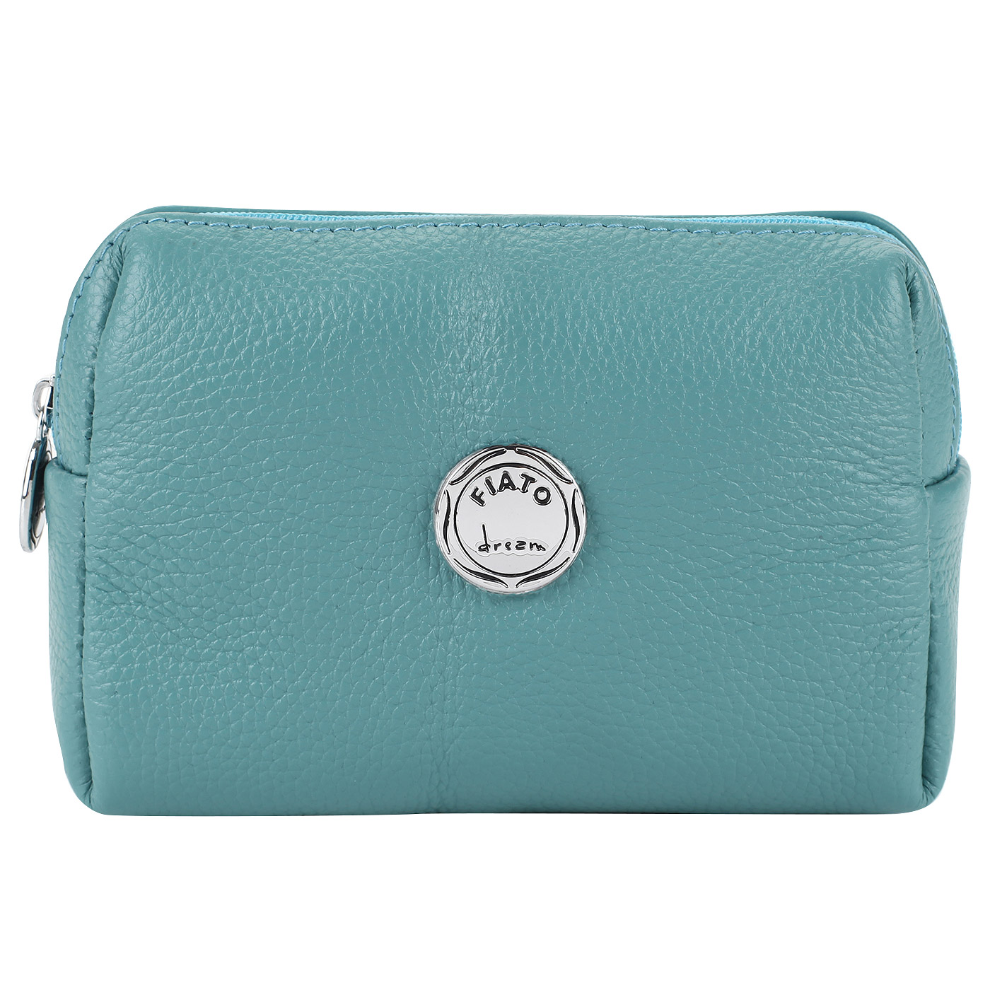Fiato Dream Косметичка из голубой кожи