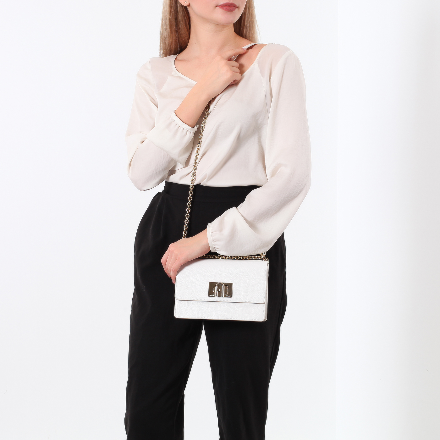 Сумка через плечо с цепочкой Furla 1927