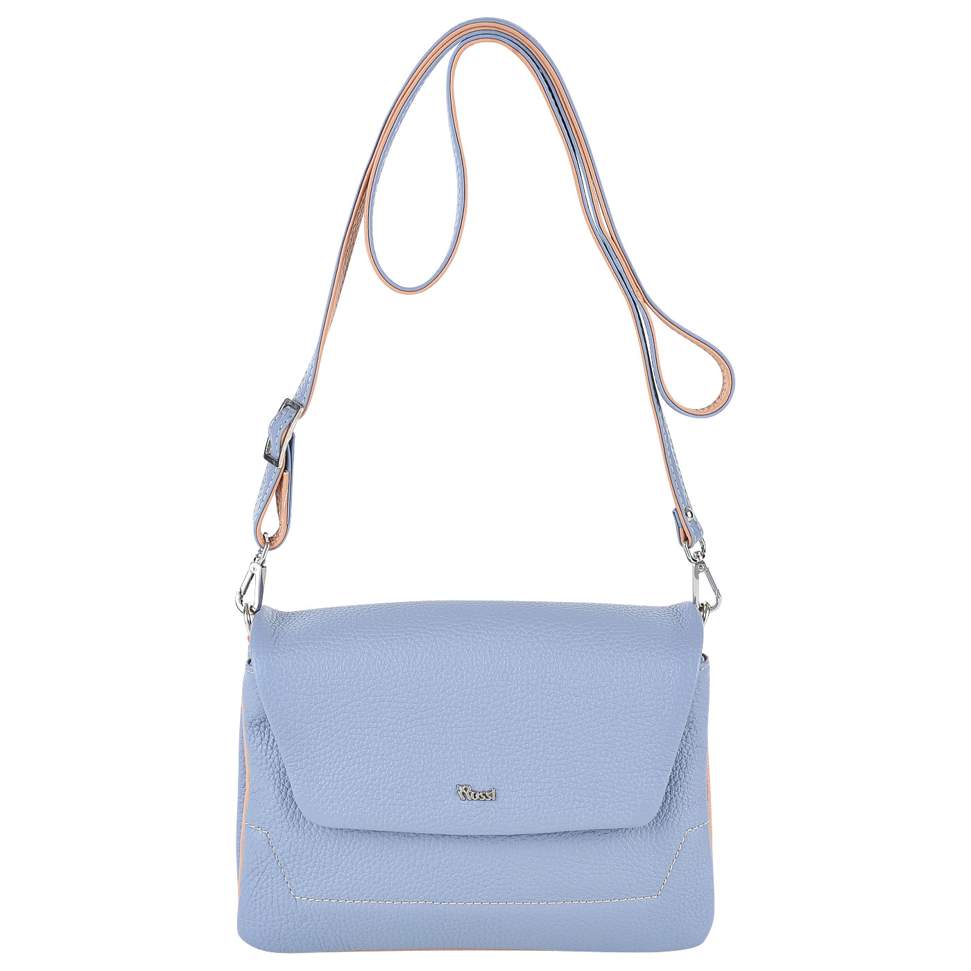 Bruno Rossi Женская кожаная сумка через плечо