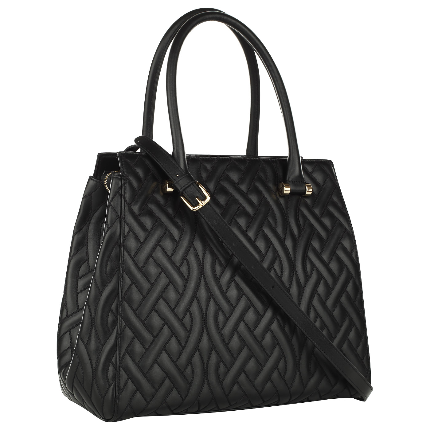 Стеганая сумка из кожи Valentino Orlandi Malika