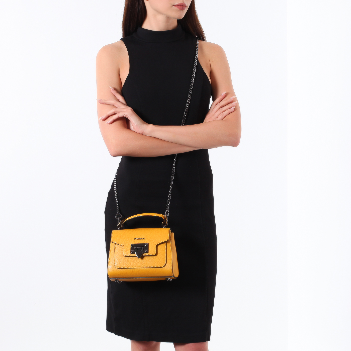 Сумочка со съемной цепочкой Piumelli Mini P