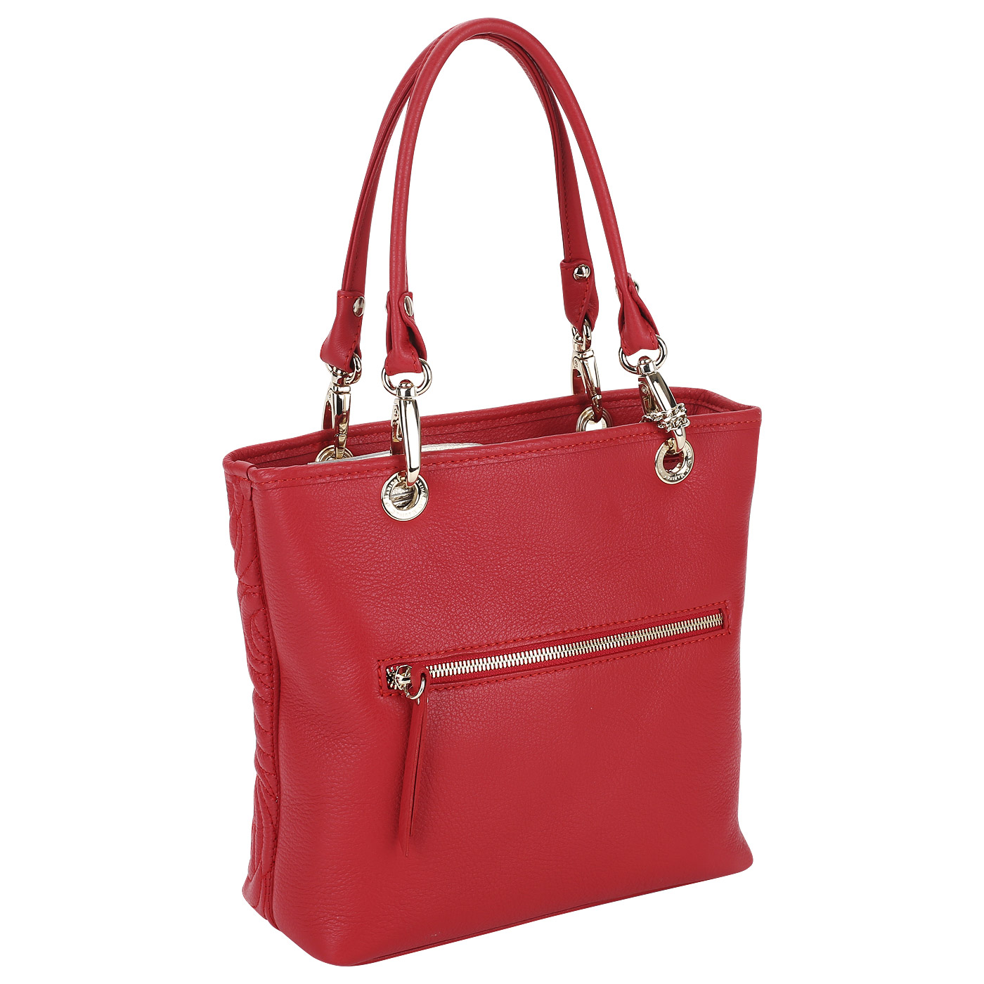 Сумка из красной кожи Marina Creazioni 