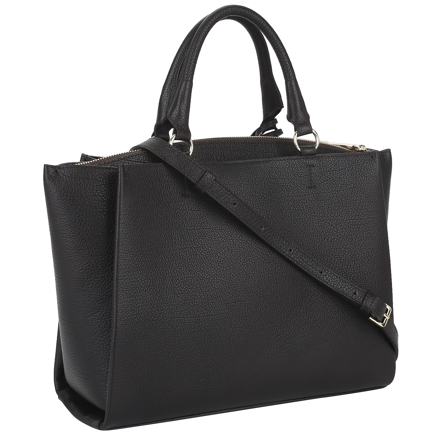 Сумка из зернистой кожи Aurelli 