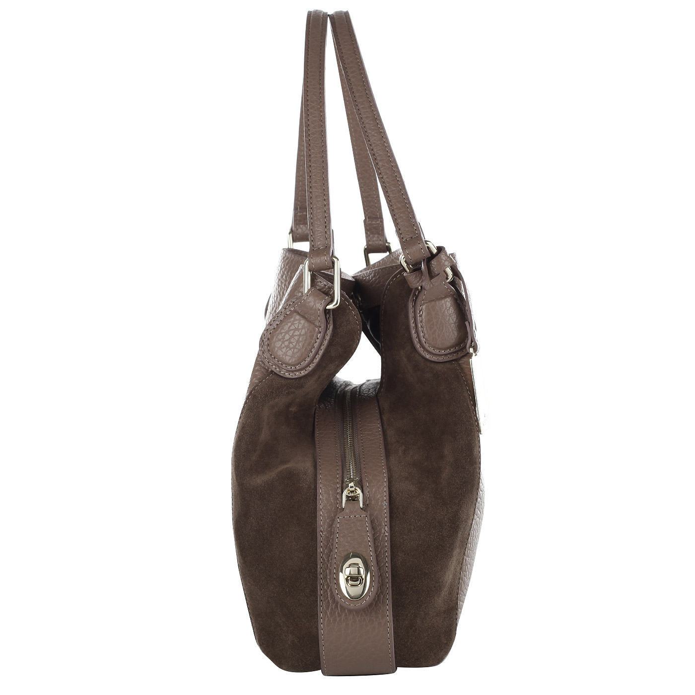 Мягкая комбинированная сумка Aurelli 