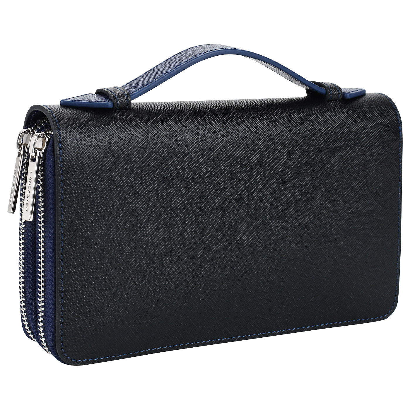 Мужская сумка-визитка из сафьяна Lancaster Mathias