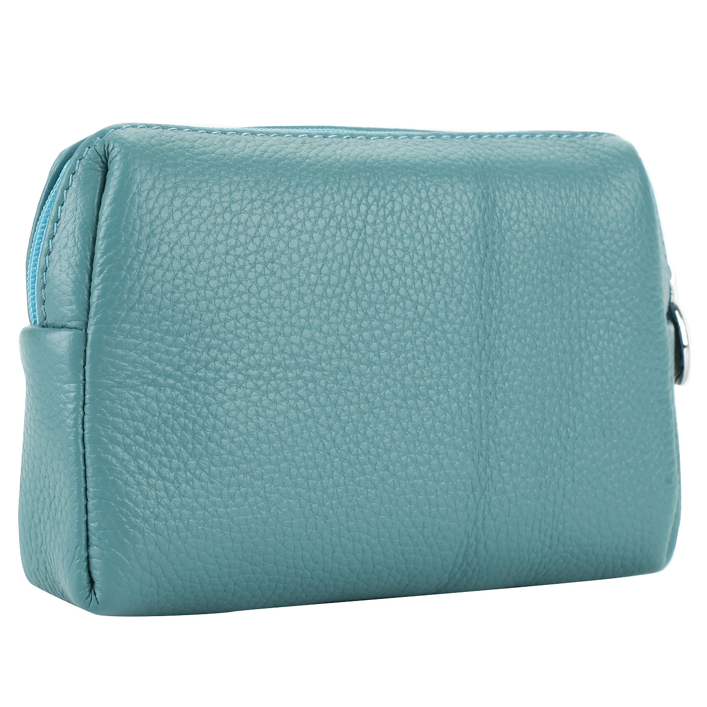 Косметичка из голубой кожи Fiato Dream 