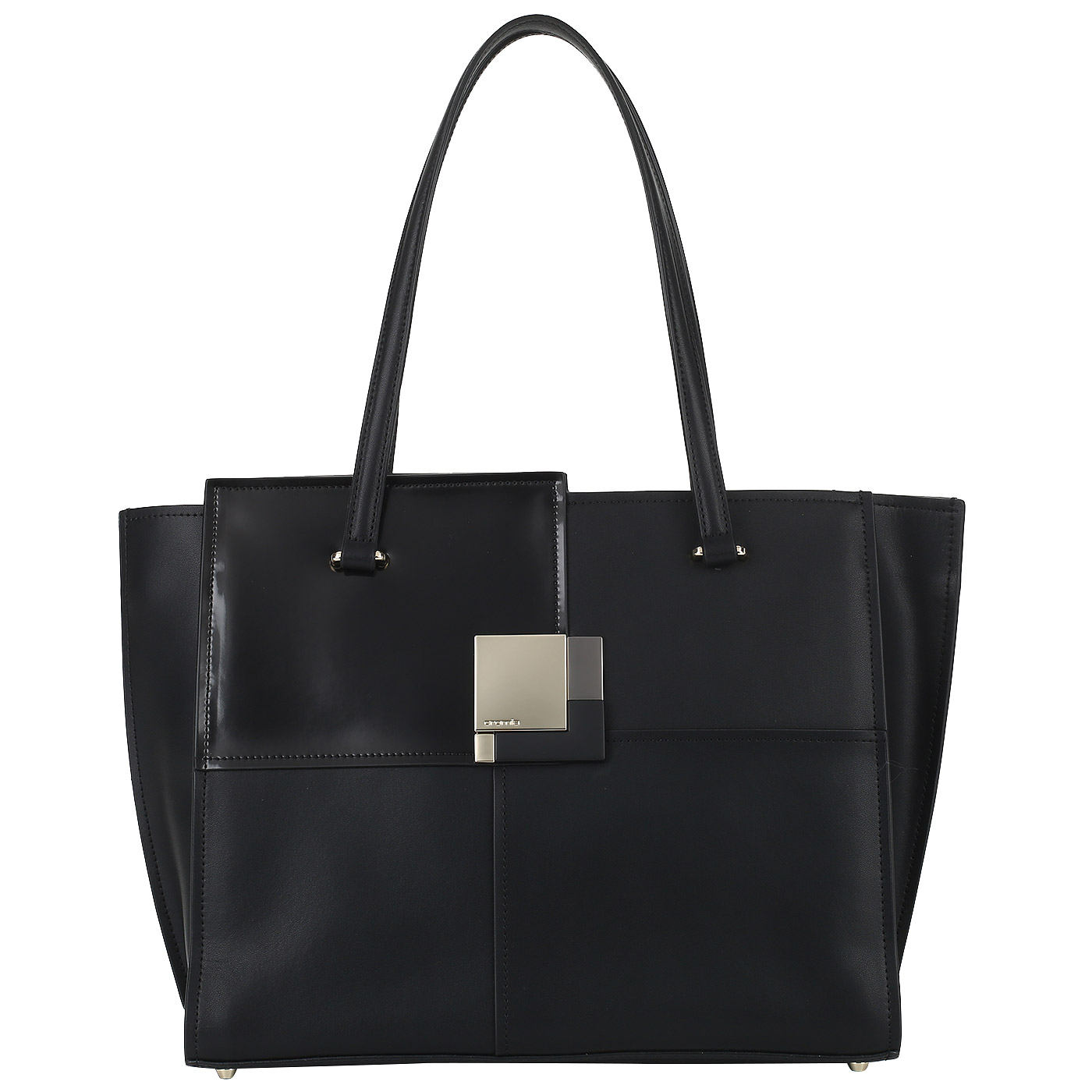 Cromia Черная кожаная сумка