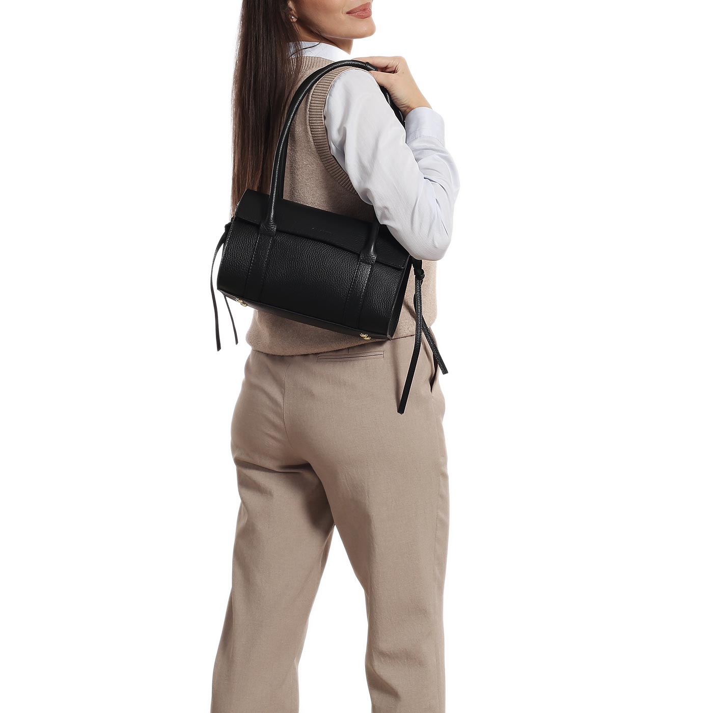 Кожаная сумка Chatte Marseille