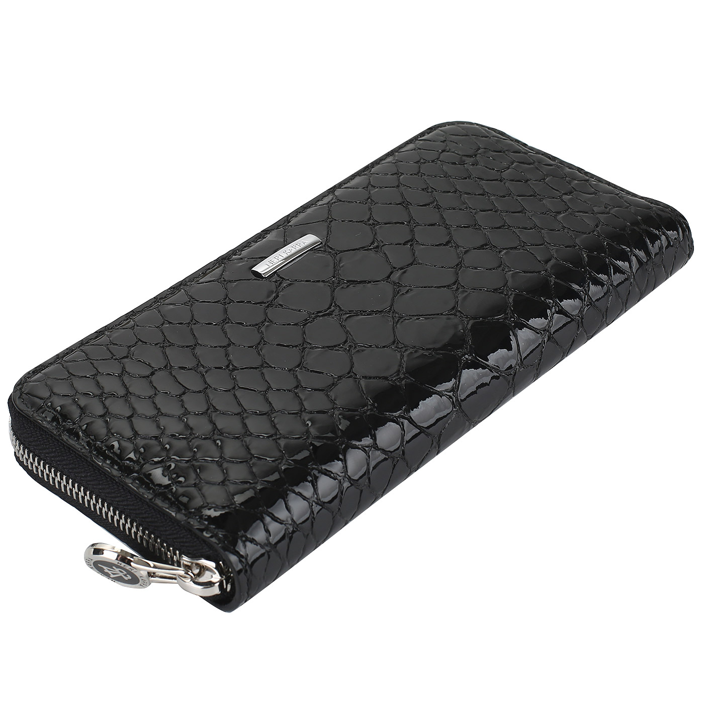 Кошелек с отделкой под кожу питона Neri Karra 