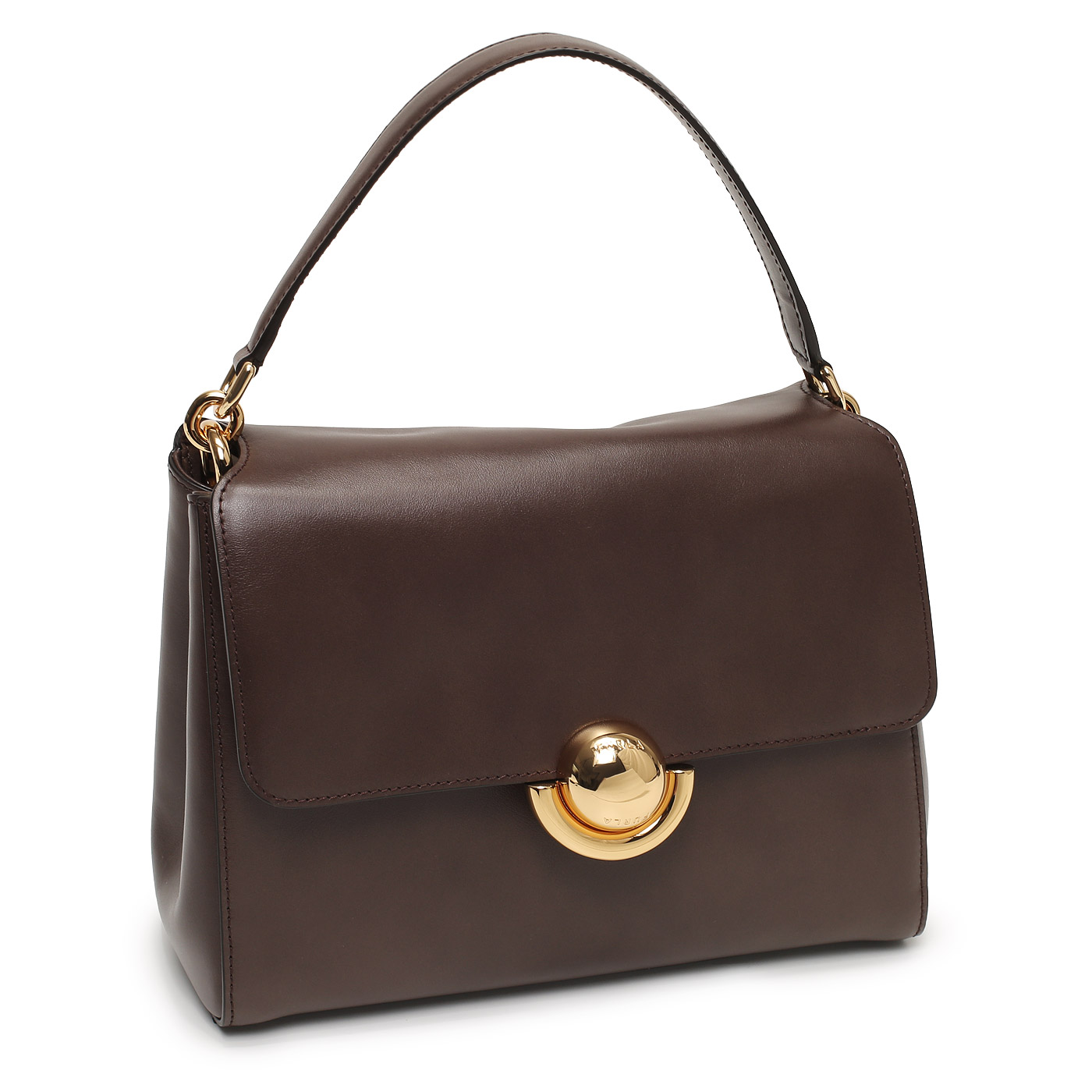 Кожаная сумка Furla Domus