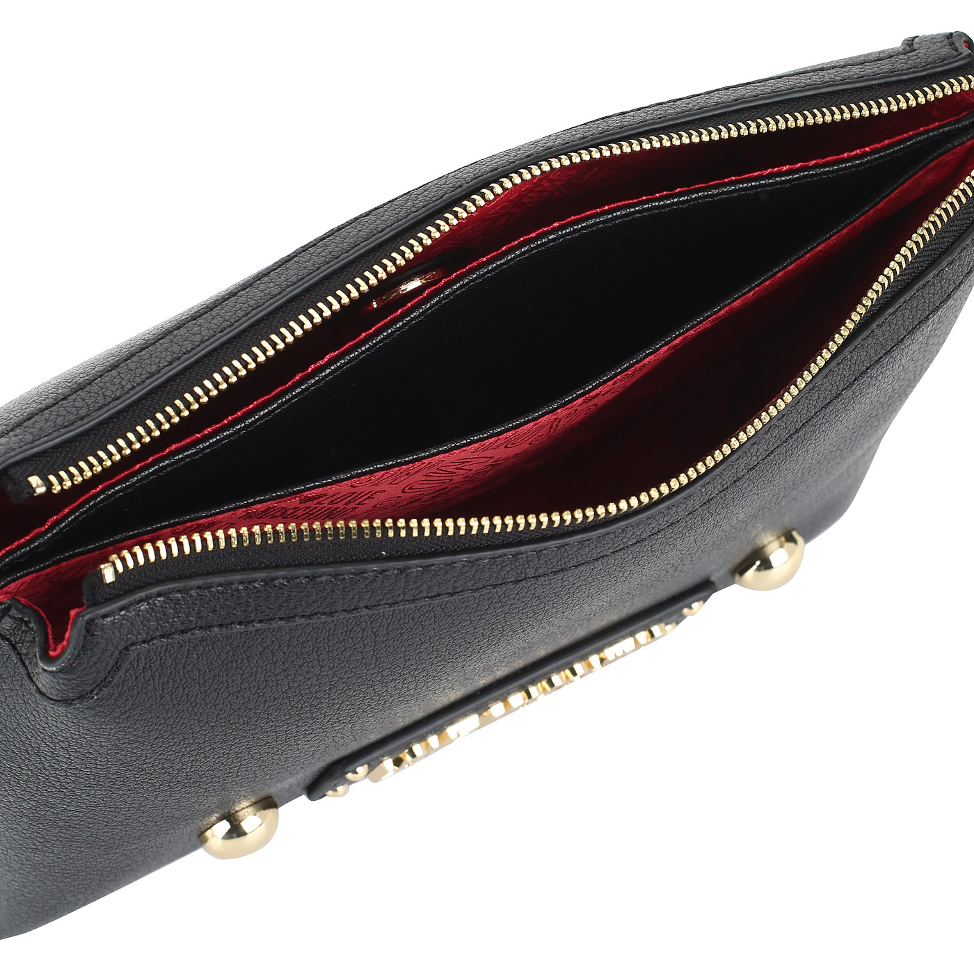 Сумочка через плечо с платком Love Moschino Lettering LM