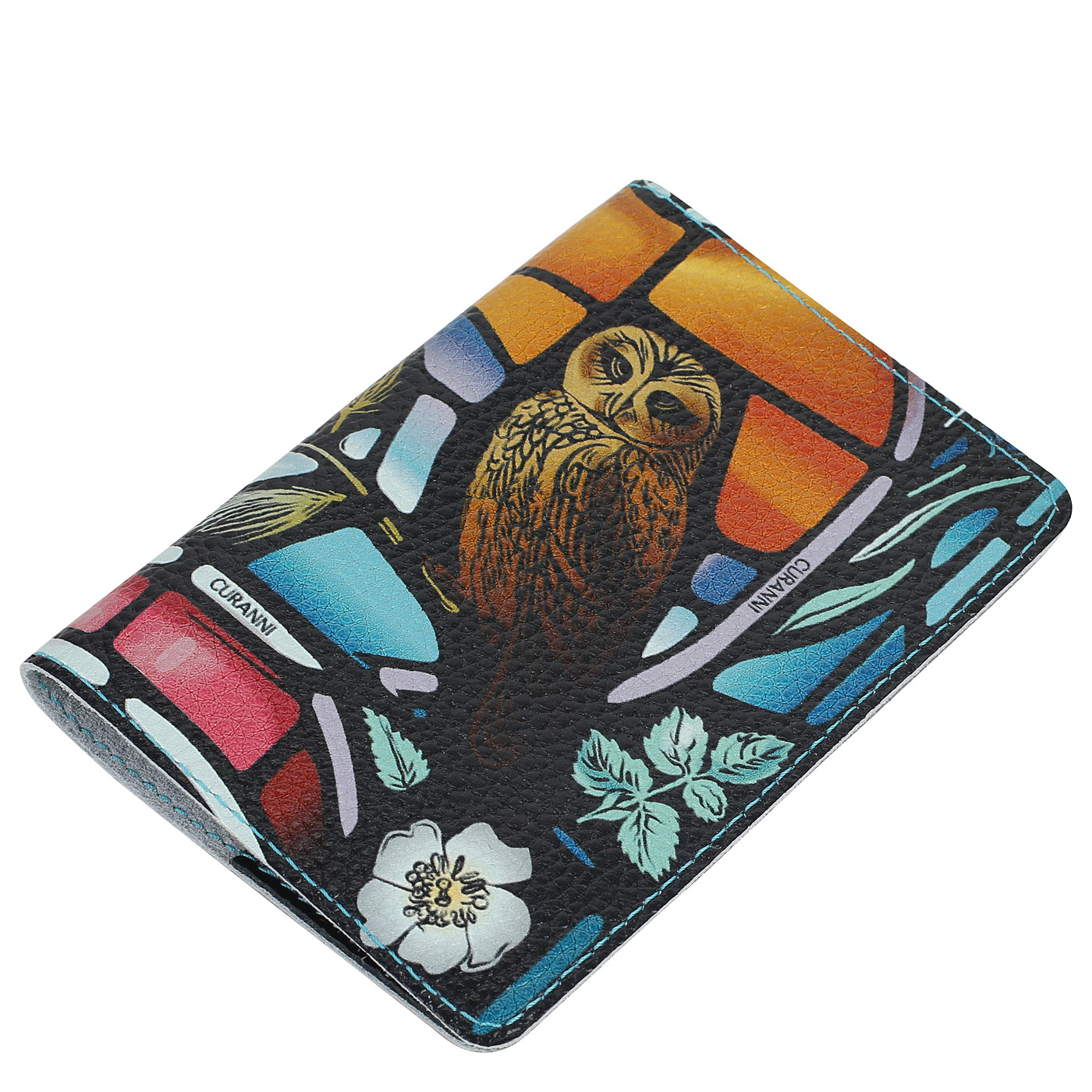 Кожаная обложка для паспорта Curanni 