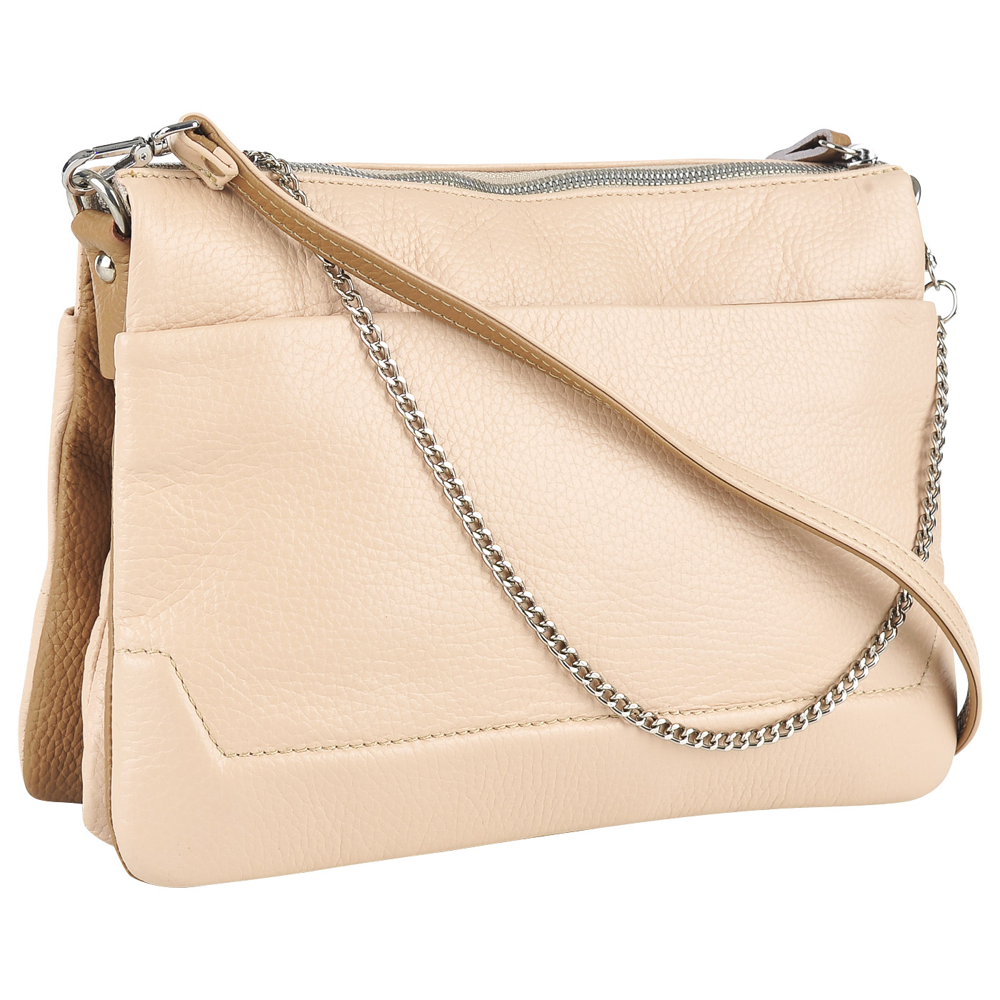 Женская кожаная сумка через плечо Bruno Rossi 