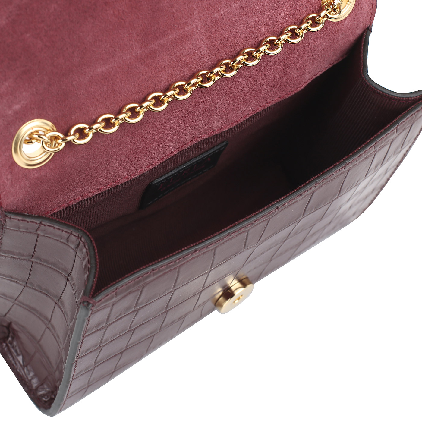 Сумочка с отделкой под крокодиловую кожу Furla Viva