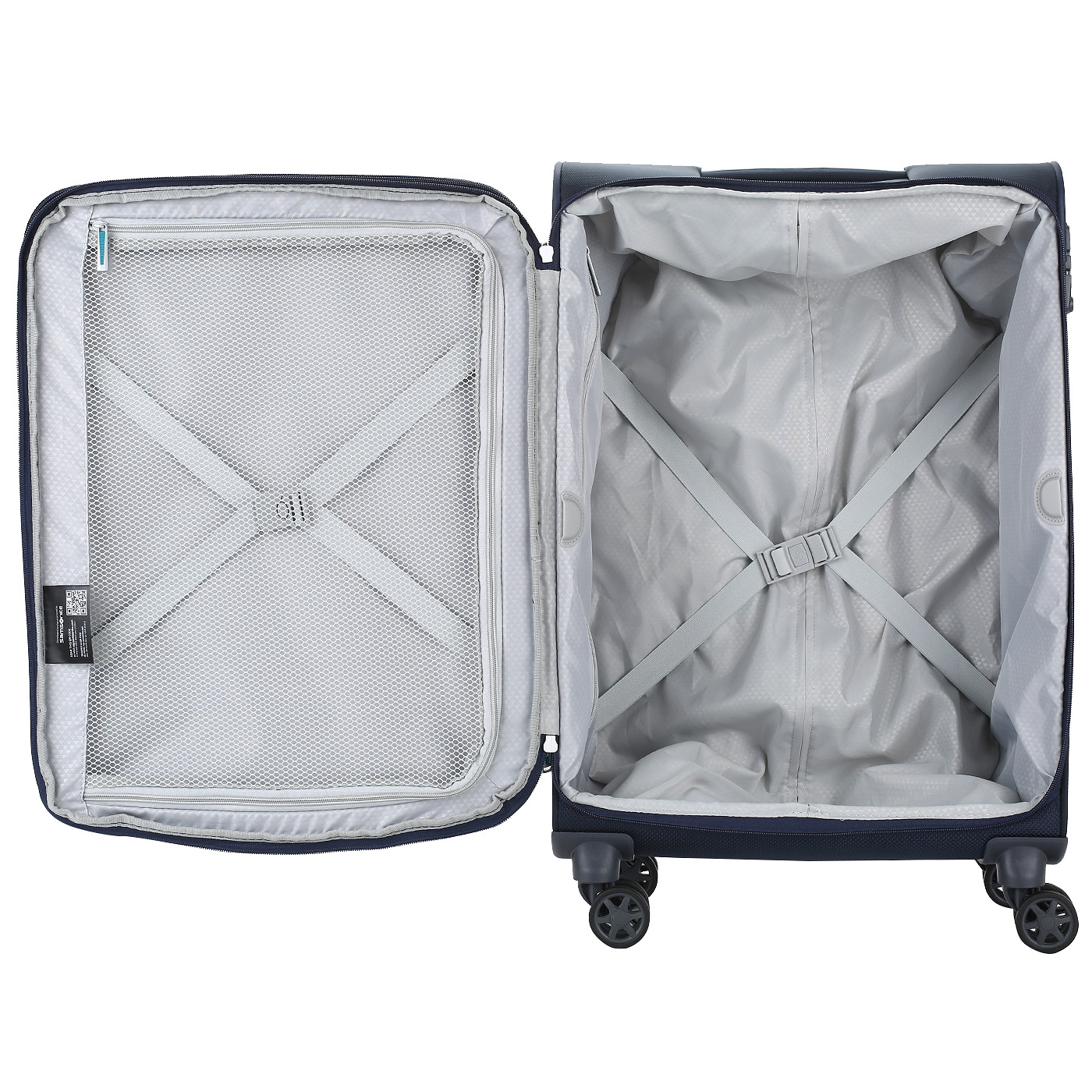 Чемодан средний M тканевый с кодовым замком Samsonite Popsoda