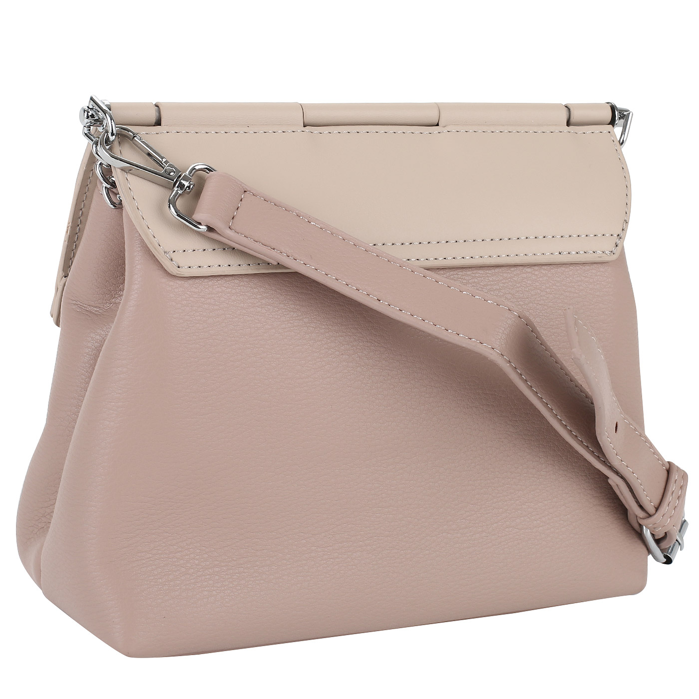 Сумка из гладкой экокожи Dispacci 