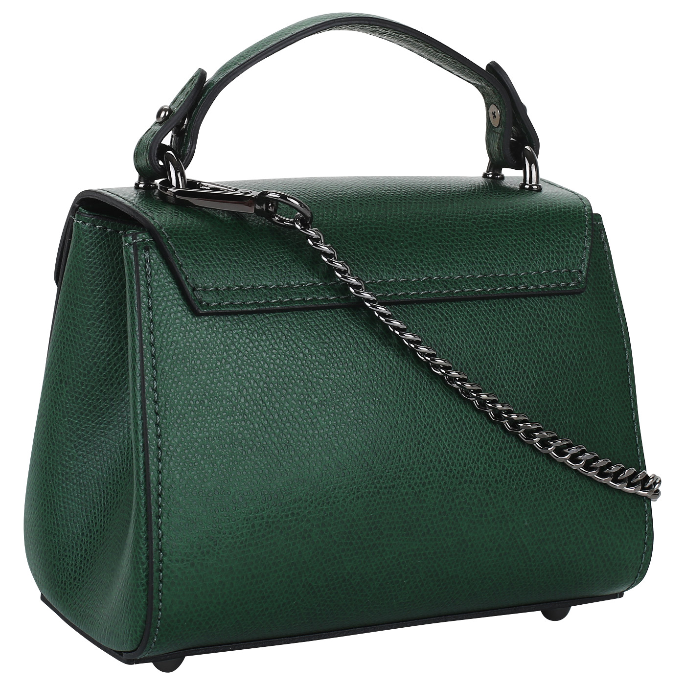 Сумочка из тисненой кожи Piumelli Mini P