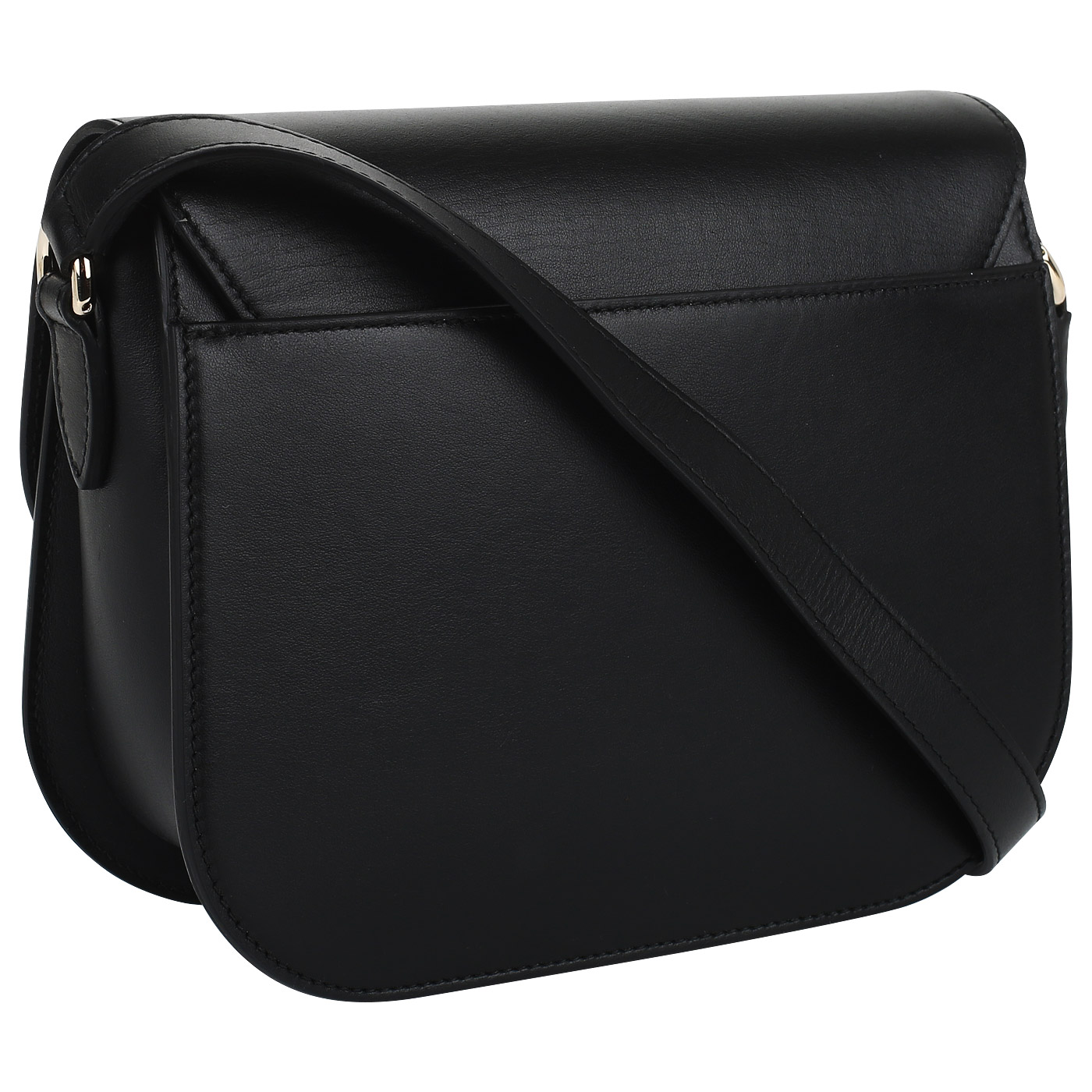 Черная кожаная сумка Furla 1927