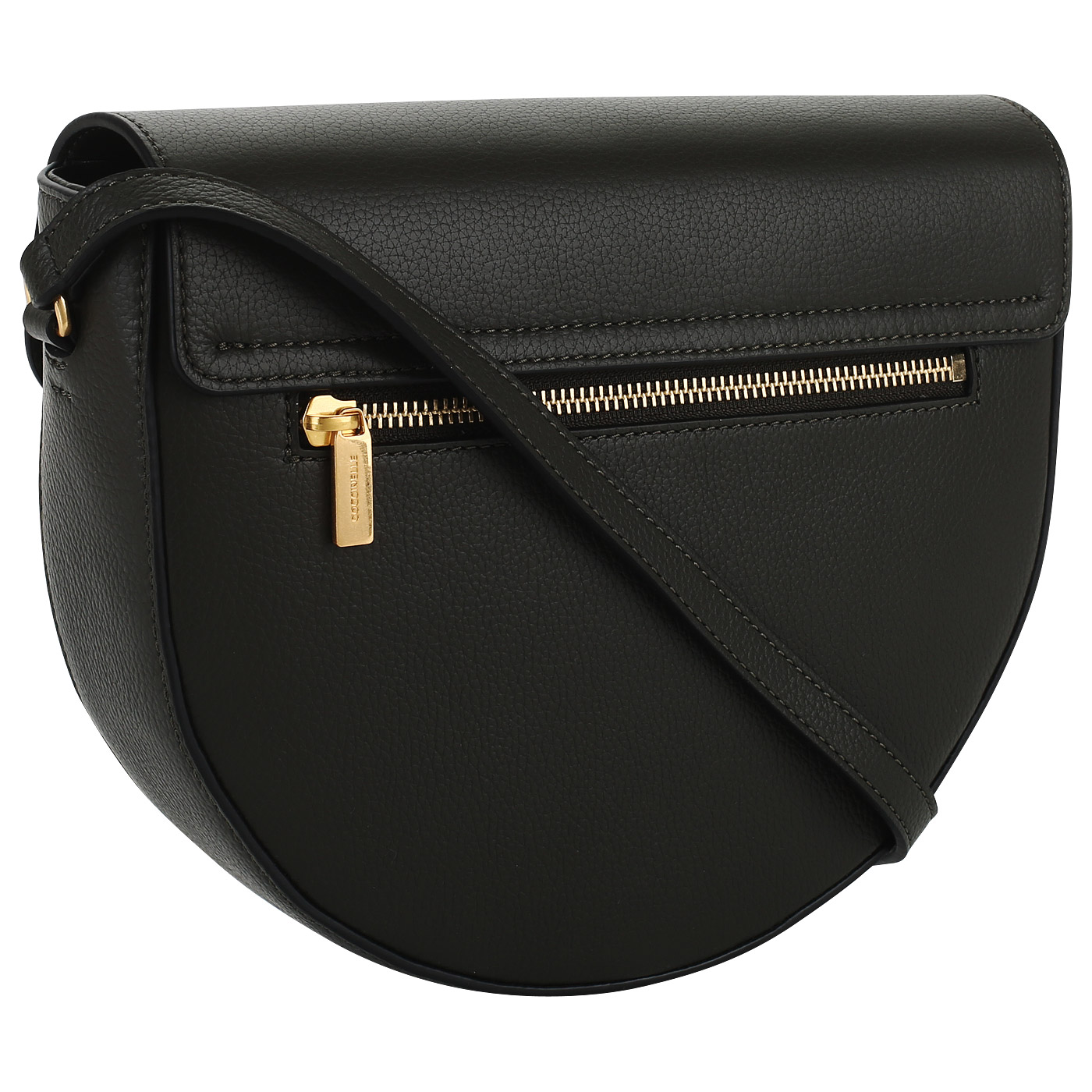 Кожаная сумка темно-зеленого цвета Coccinelle Beat Soft