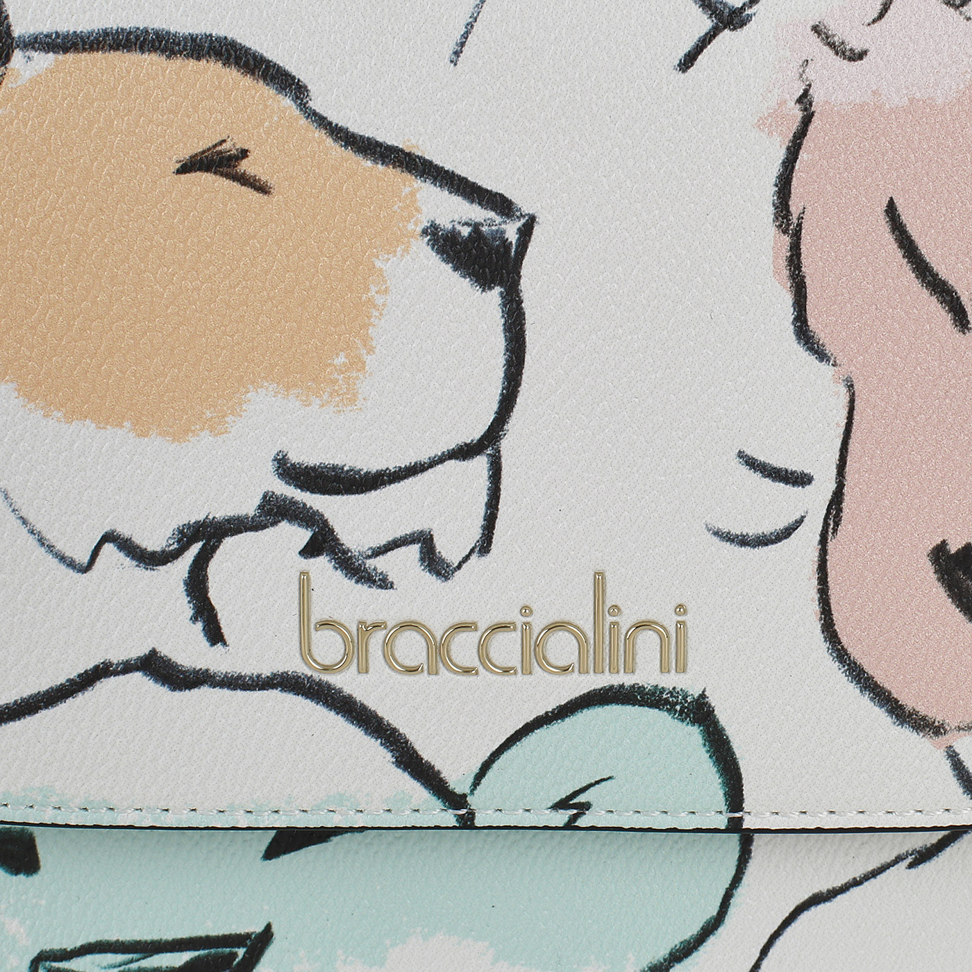 Сумочка с принтом Braccialini Michelle