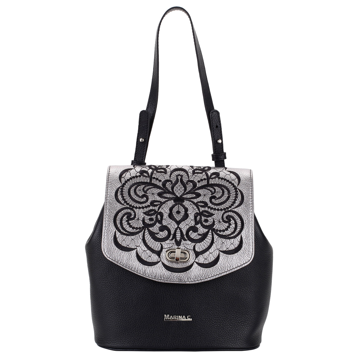 Marina Creazioni Рюкзак с вышивкой