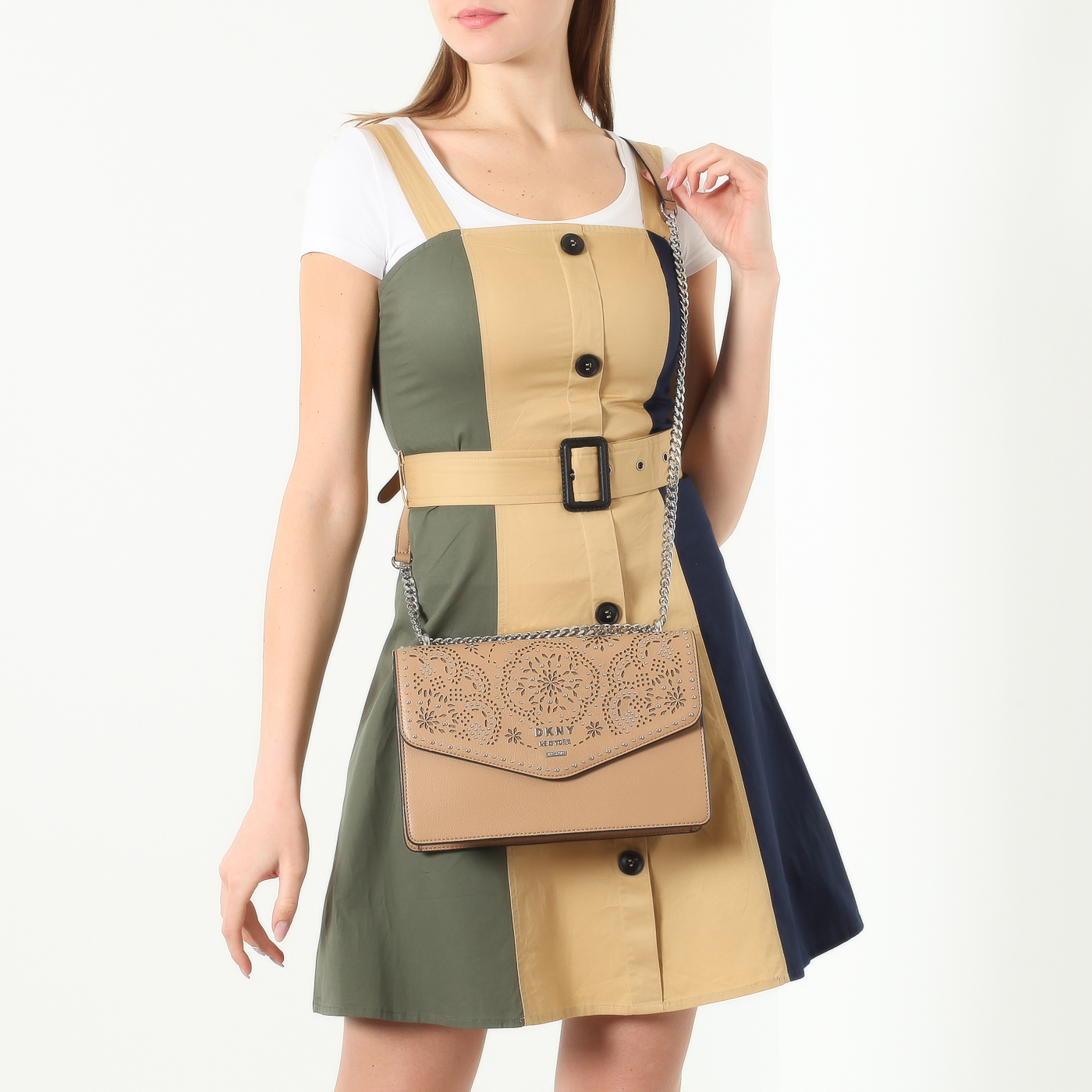 Сумка с перфорацией DKNY Whitney