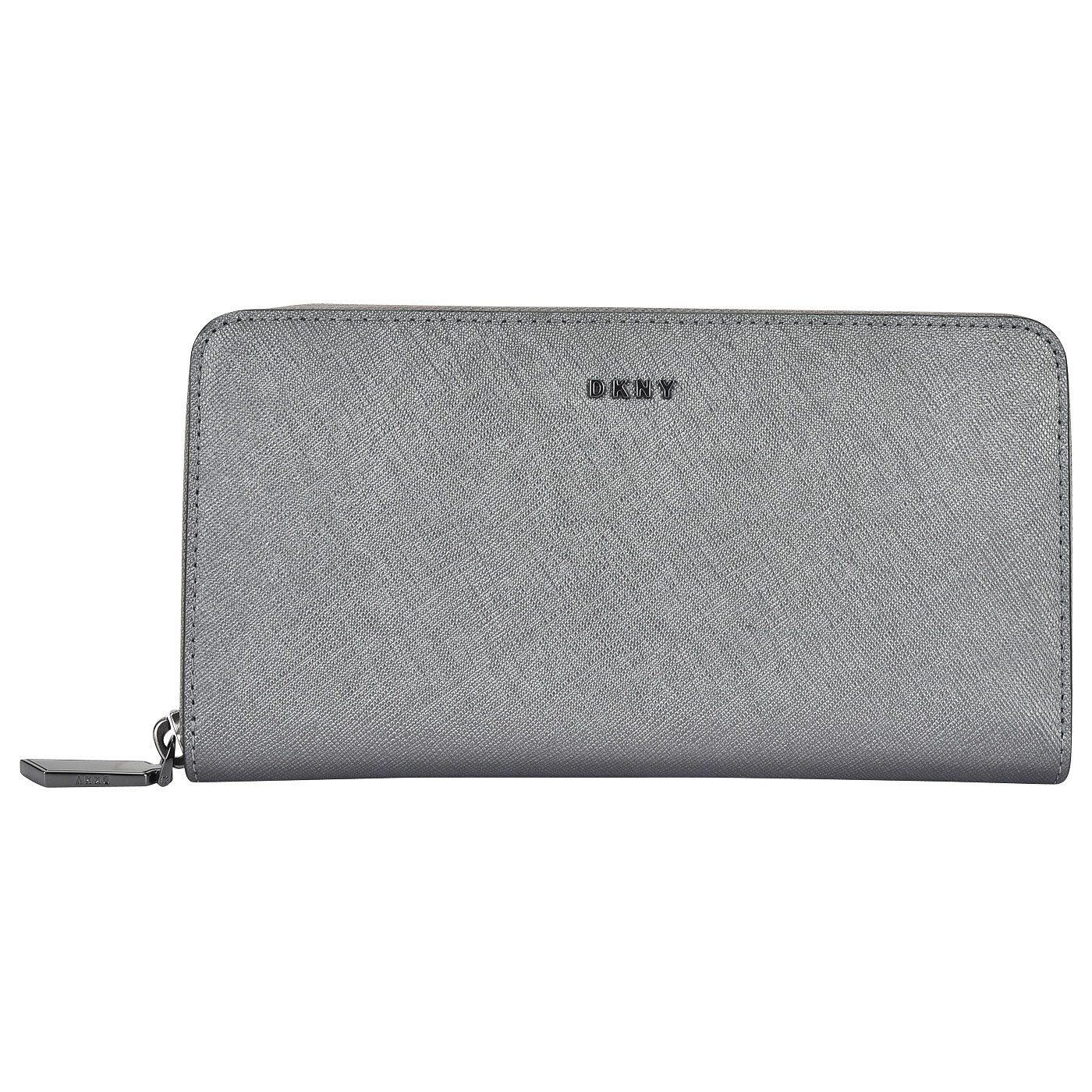 DKNY Женское портмоне на молнии из сафьяновой кожи