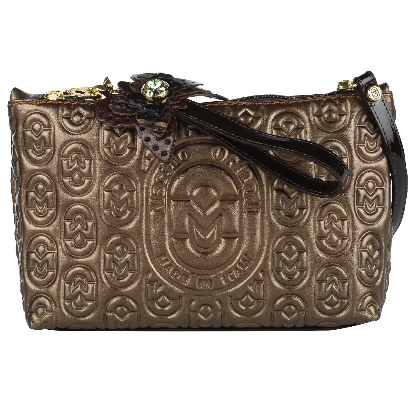 Marino Orlandi Женская кожаная сумочка через плечо