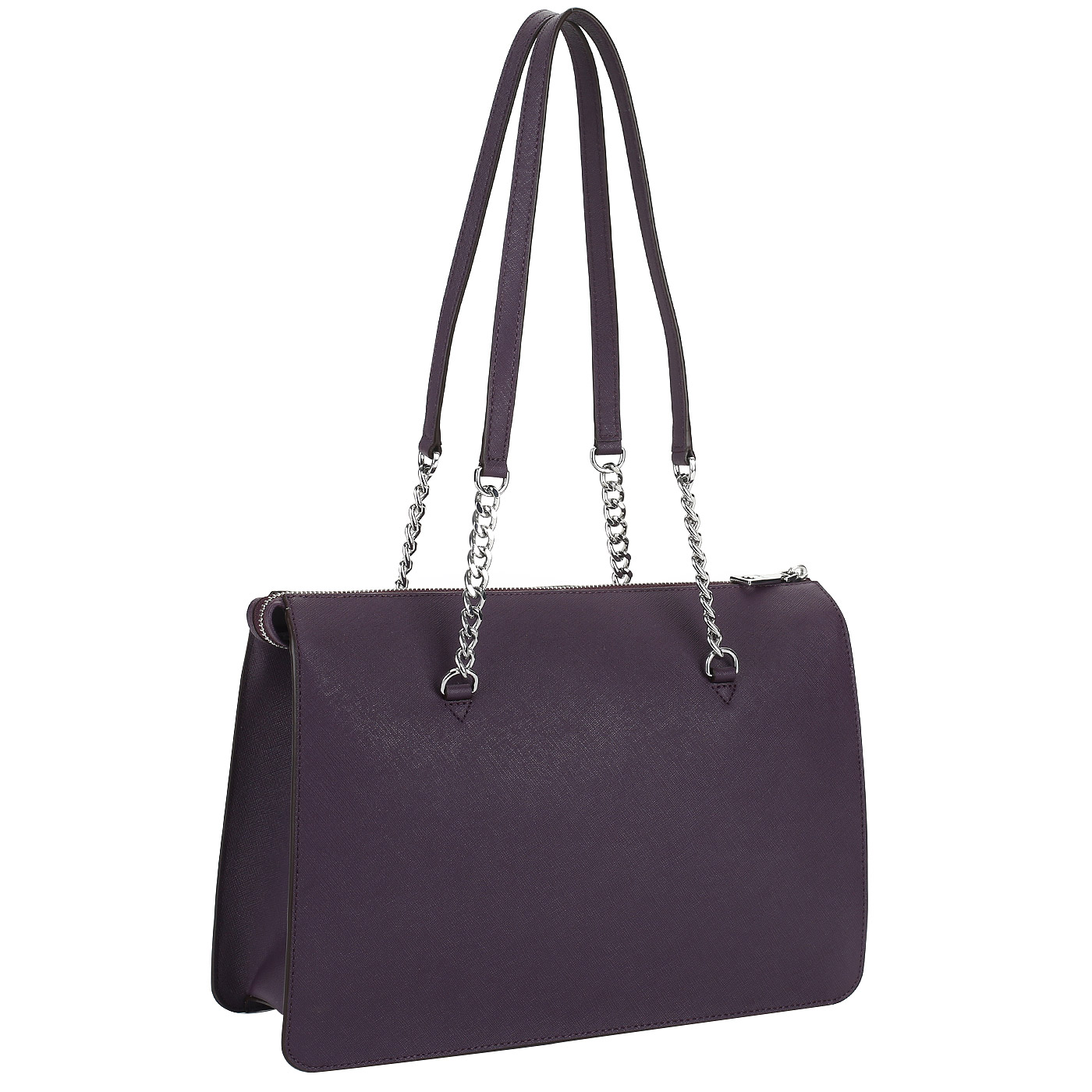 Сафьяновая сумка с длинными ручками DKNY Bryant