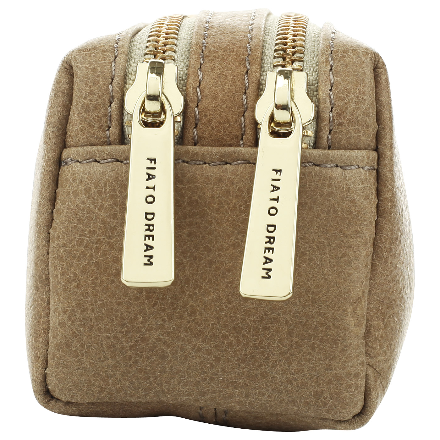 Кожаная косметичка с двумя отделами Fiato Dream 