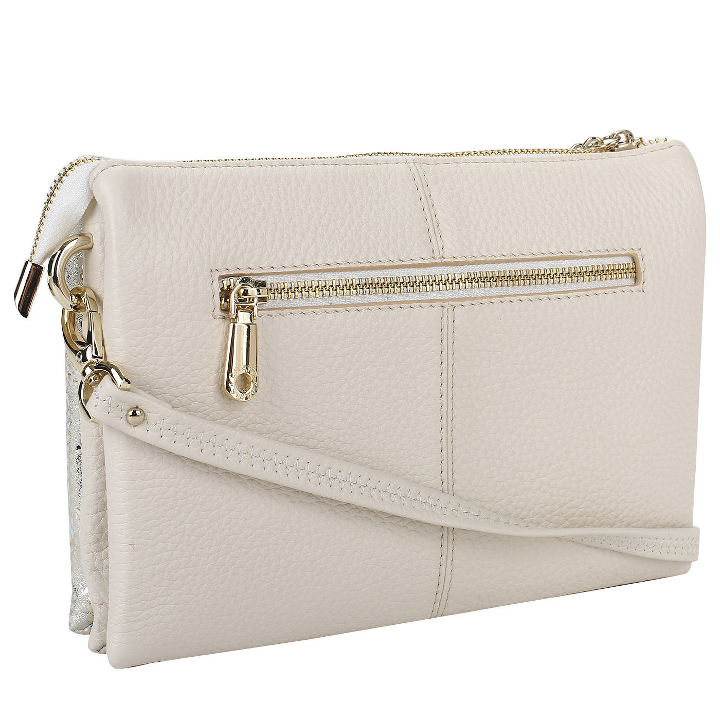 Мягкая сумочка на молнии Chatte 