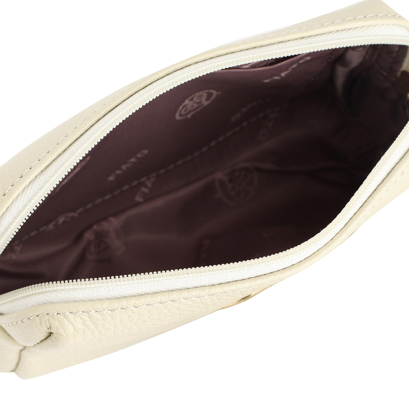 Косметичка из кожи на молнии Fiato Dream 