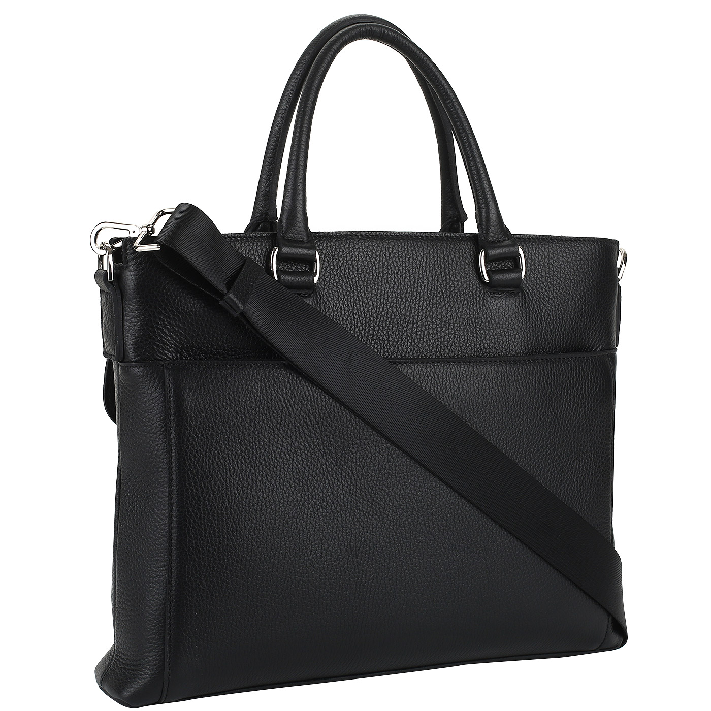 Деловая сумка из кожи Stevens 