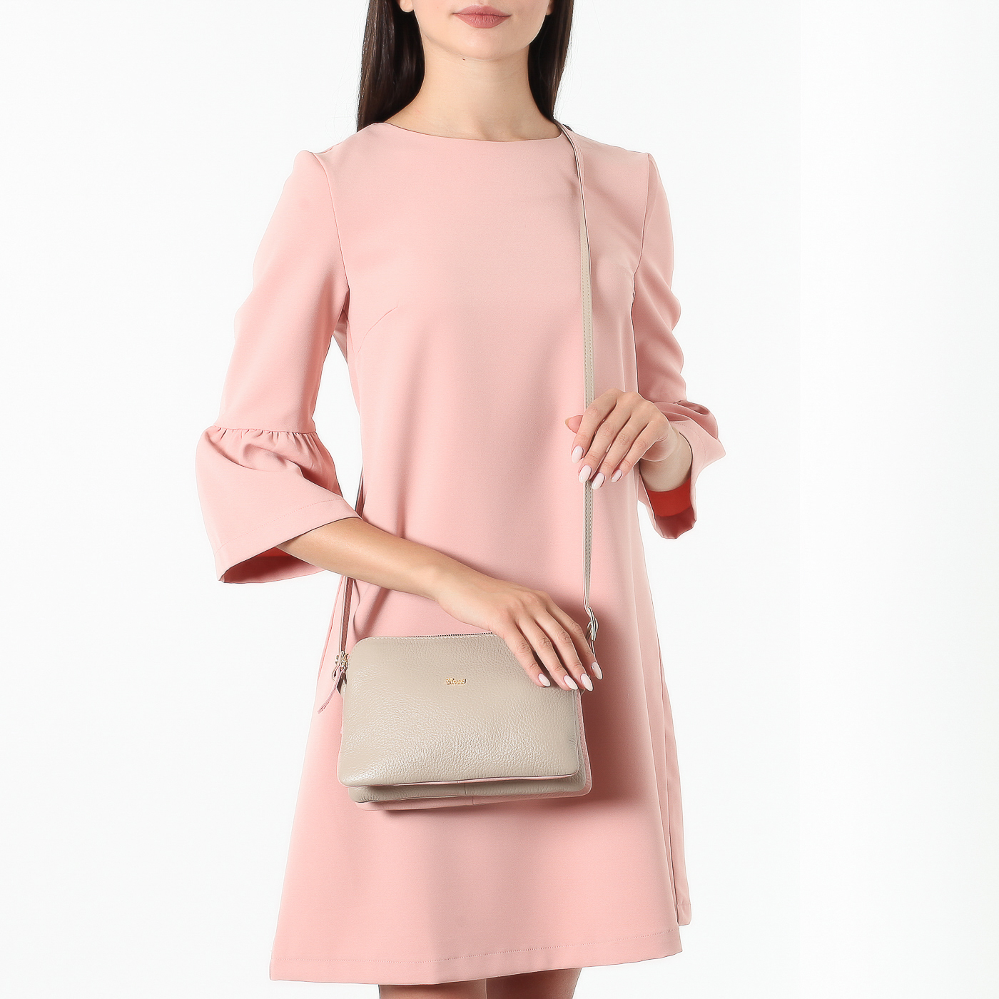 Сумочка с тремя отделениями Bruno Rossi 