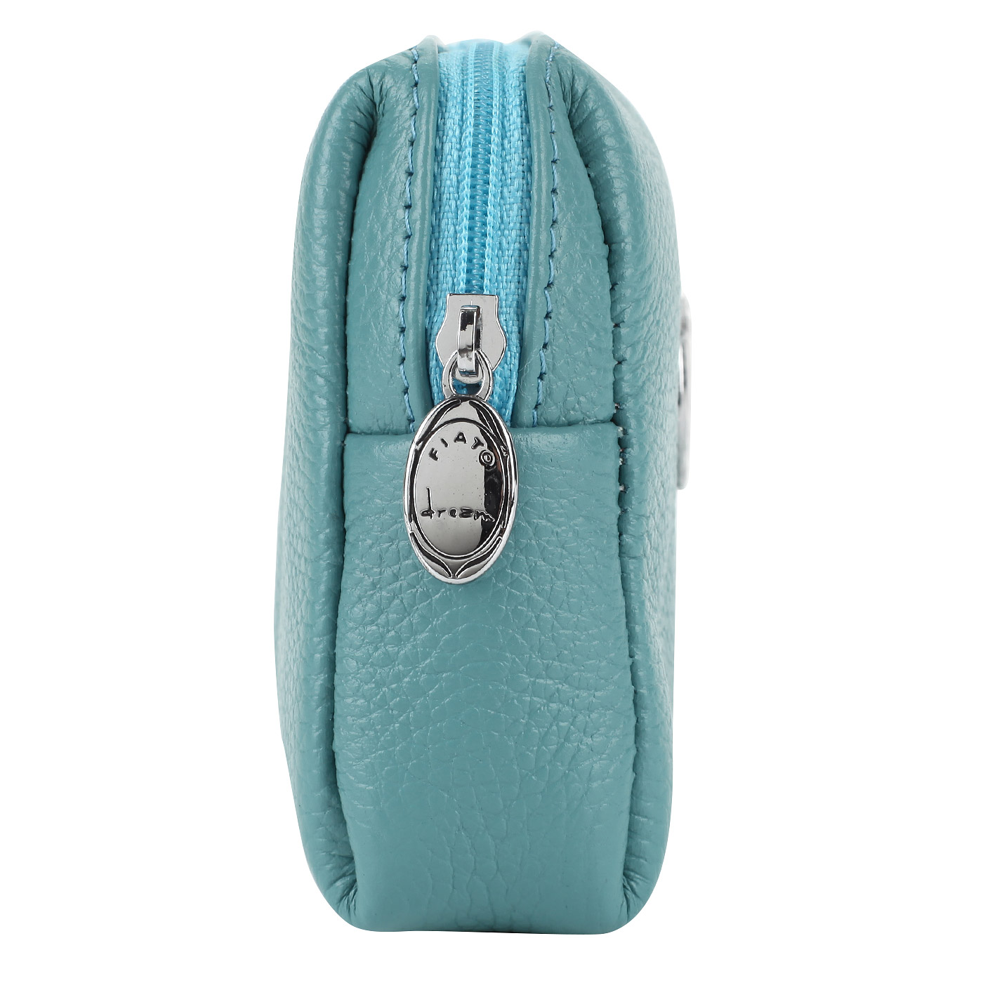 Косметичка из голубой кожи Fiato Dream 