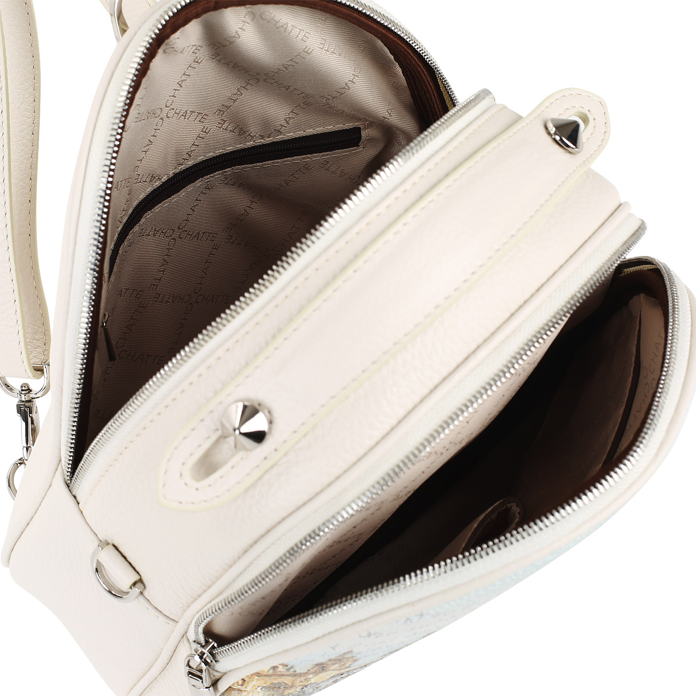 Городской рюкзак с принтом Chatte Lille