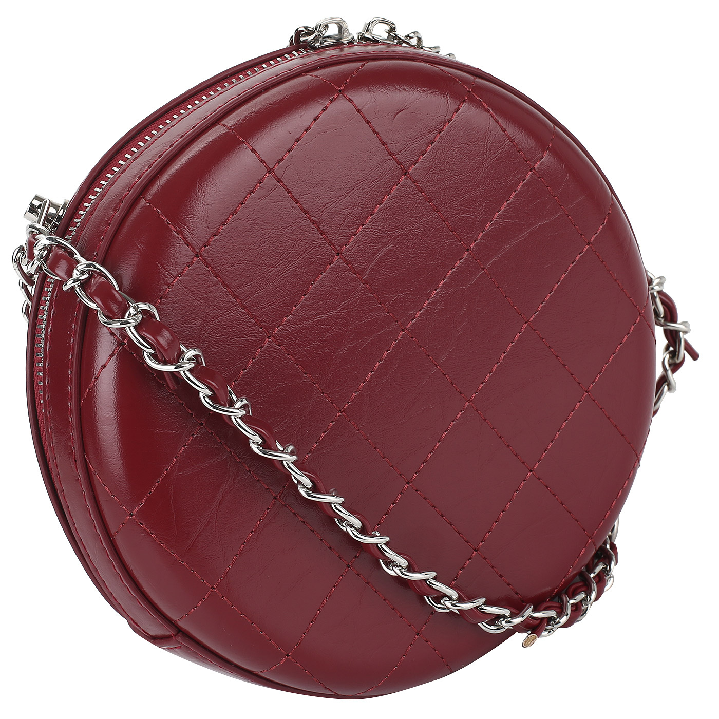 Круглая сумка через плечо Dispacci 