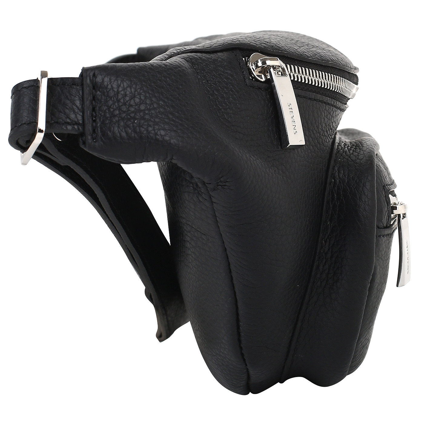 Поясная сумка из кожи Stevens 