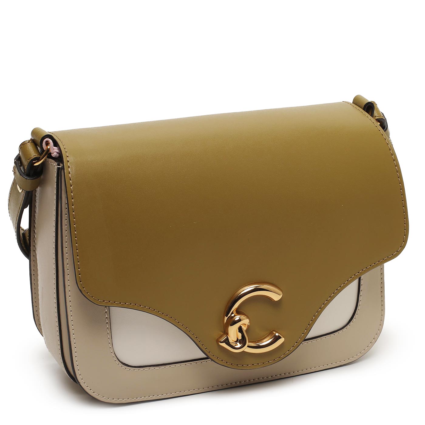 Кожаная сумка Coccinelle Coccinelle C-Me Calf Tric