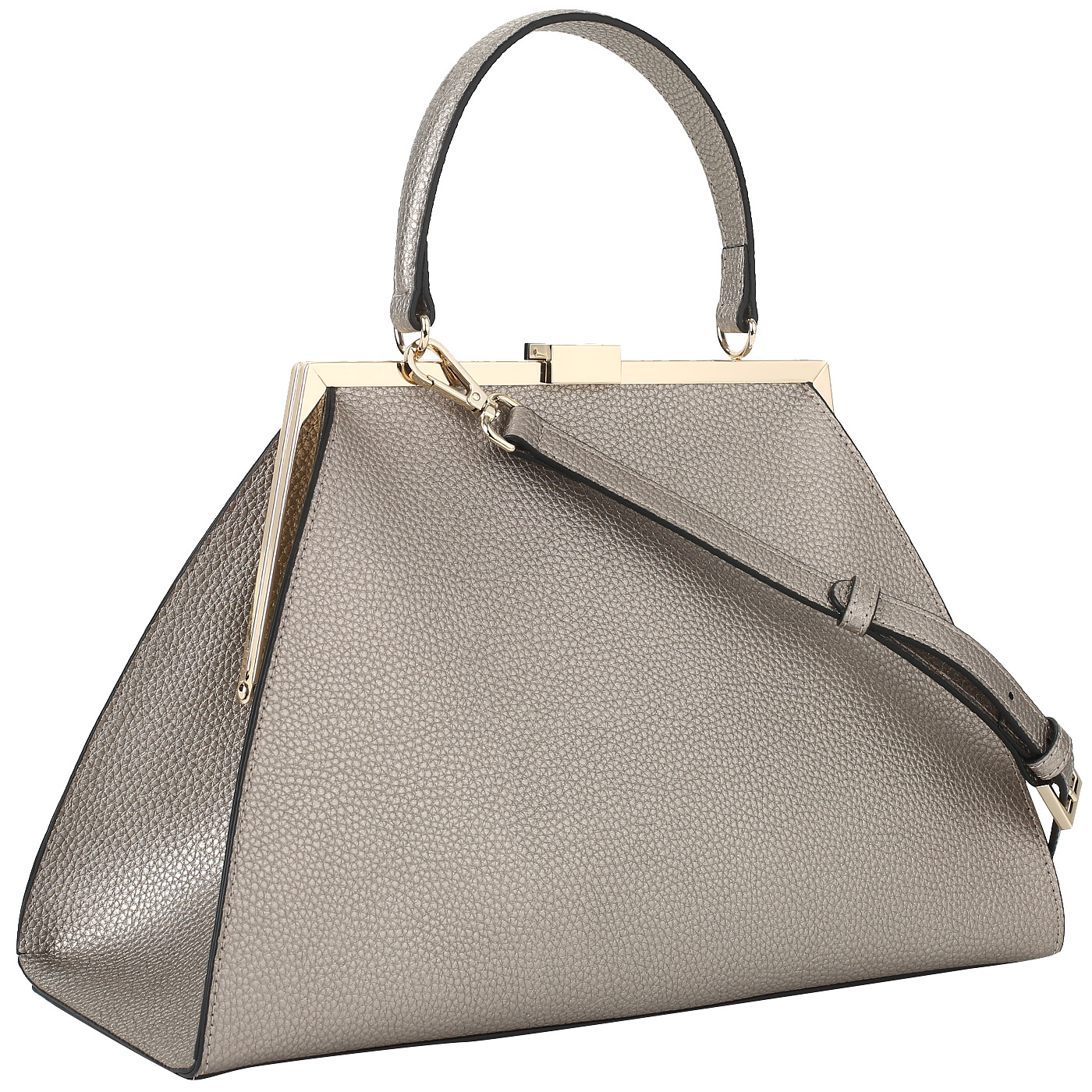 Кожаная сумка со съемным ремешком Cromia Mina