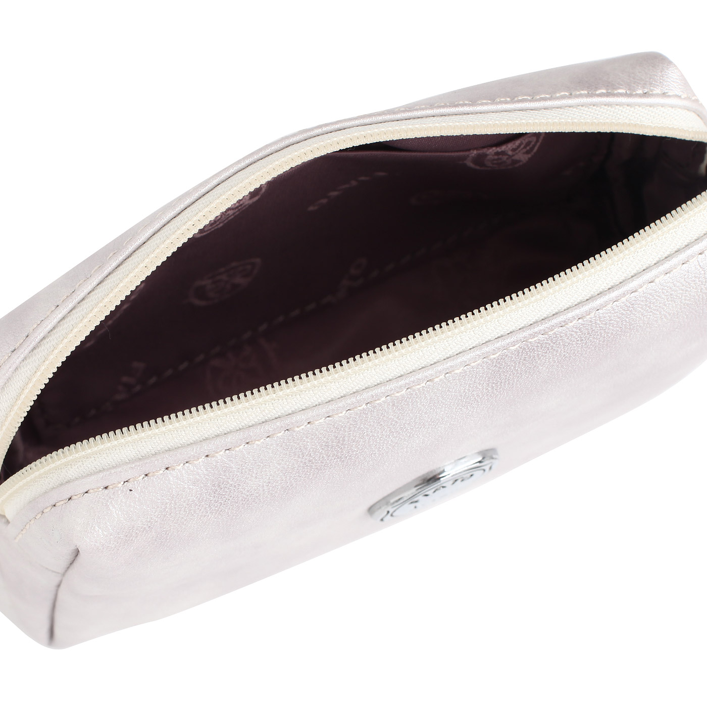 Косметичка из гладкой кожи Fiato Dream 