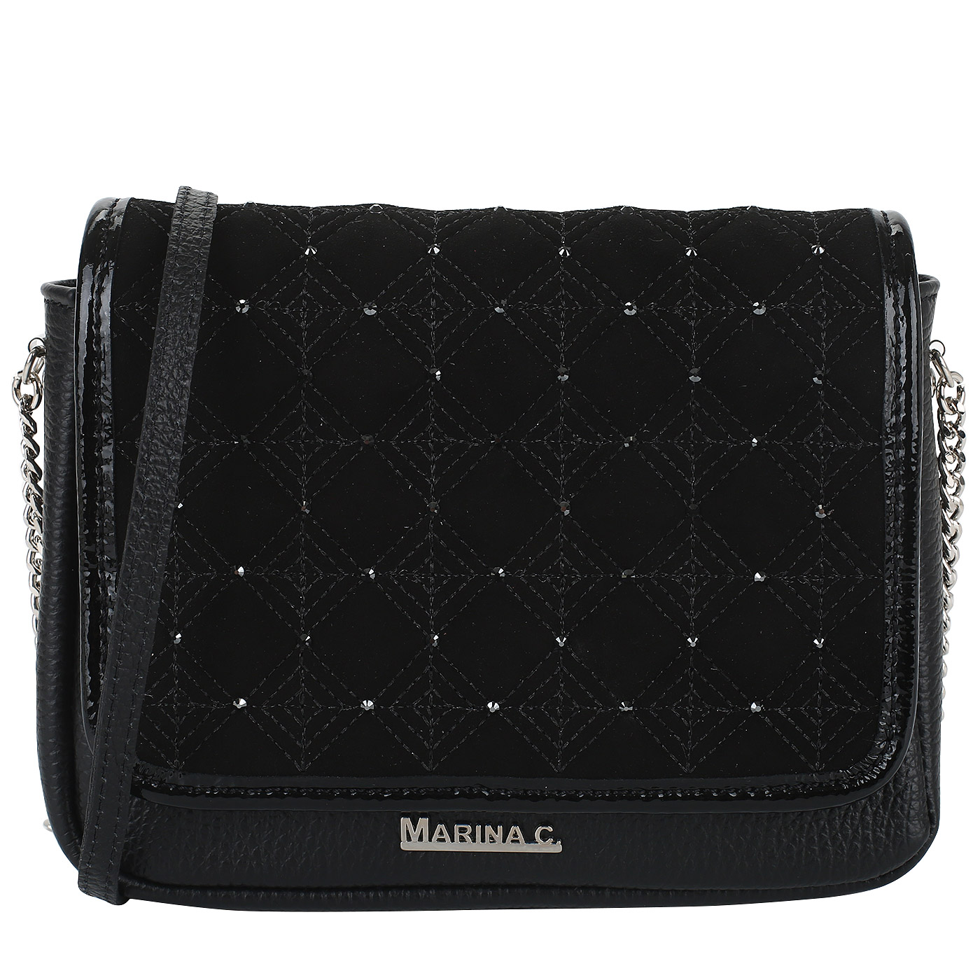 Marina Creazioni Сумочка со стразами