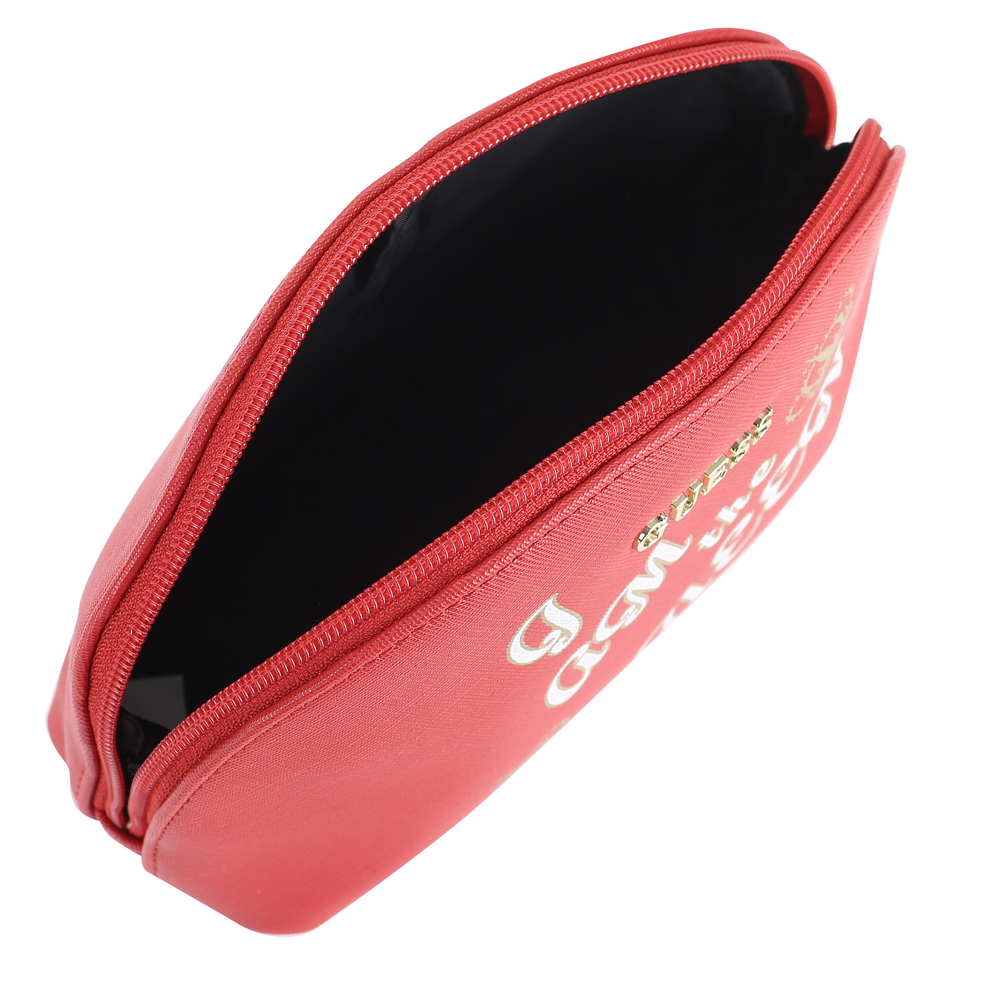 Косметичка на молнии с декором Guess Be Queen