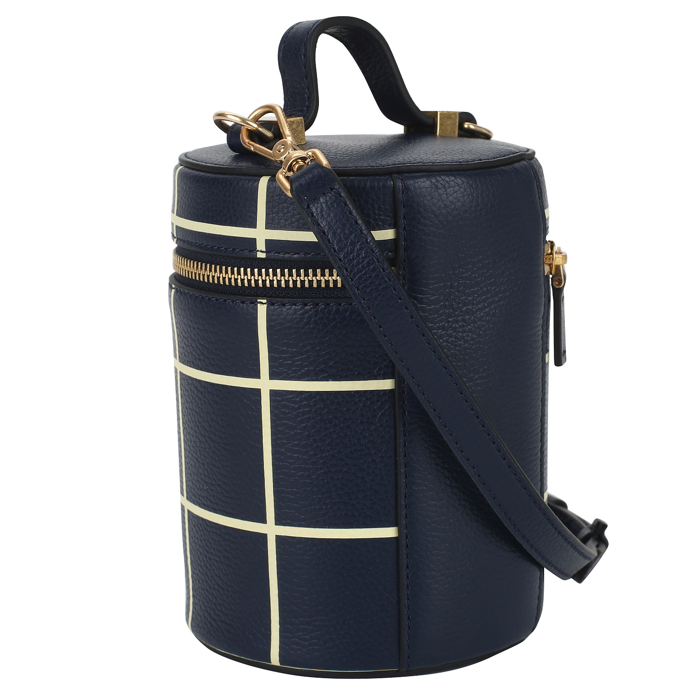 Сумочка-цилиндр Coccinelle Sonny Square tiles print